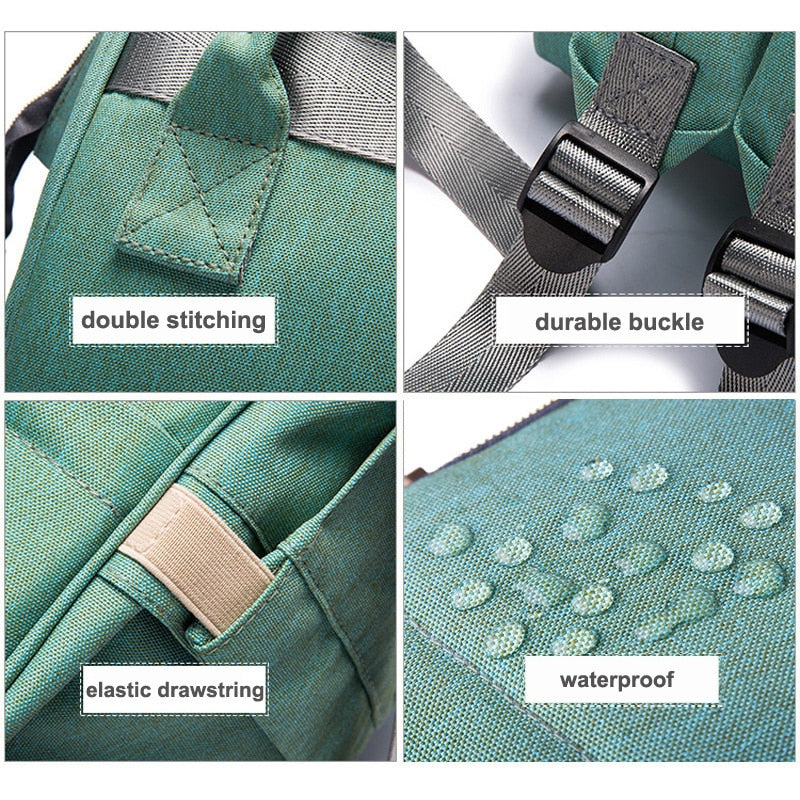 Baby diaper nappy bag kits mummy maternity travel backpack - lionhuntshop
