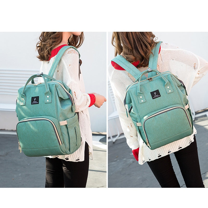 Baby diaper nappy bag kits mummy maternity travel backpack - lionhuntshop