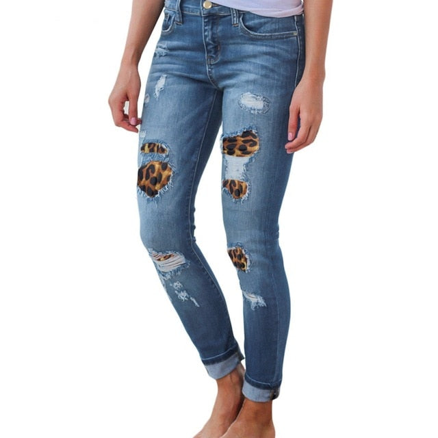 Women Plus Size High Waist Skinny Jeans - lionhuntshop