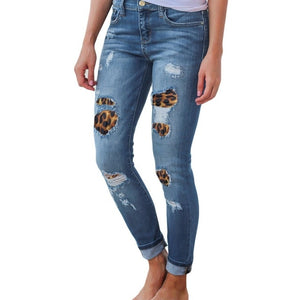 Women Plus Size High Waist Skinny Jeans - lionhuntshop