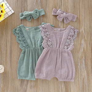 Summer Baby Girl Rompers Clothes - lionhuntshop