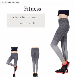 Women Slim Sport Leggings High Elastic Comfortable Workout Pants - lionhuntshop