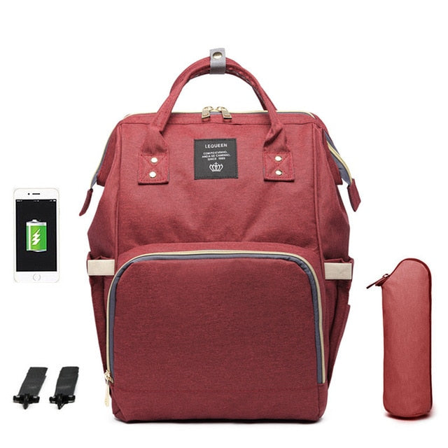 Mummy Maternity Nappy Baby Travel Bag - lionhuntshop