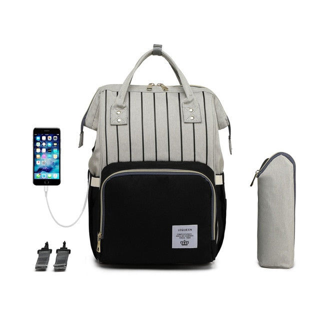 Mummy Maternity Nappy Baby Travel Bag - lionhuntshop