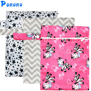 Waterproof Reusable Wet Printed Pocket Nappy Bags - lionhuntshop