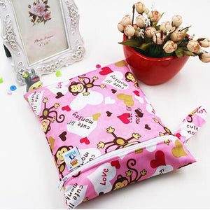 Waterproof Reusable Wet Printed Pocket Nappy Bags - lionhuntshop