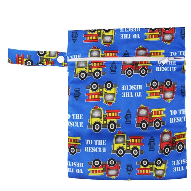 Waterproof Reusable Wet Printed Pocket Nappy Bags - lionhuntshop