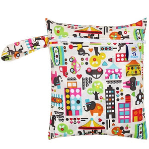 Waterproof Reusable Wet Printed Pocket Nappy Bags - lionhuntshop