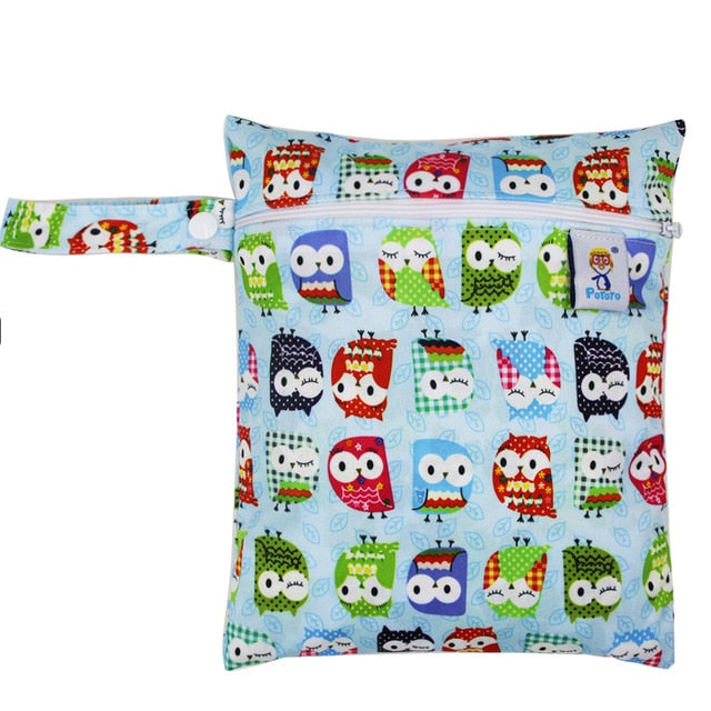 Waterproof Reusable Wet Printed Pocket Nappy Bags - lionhuntshop