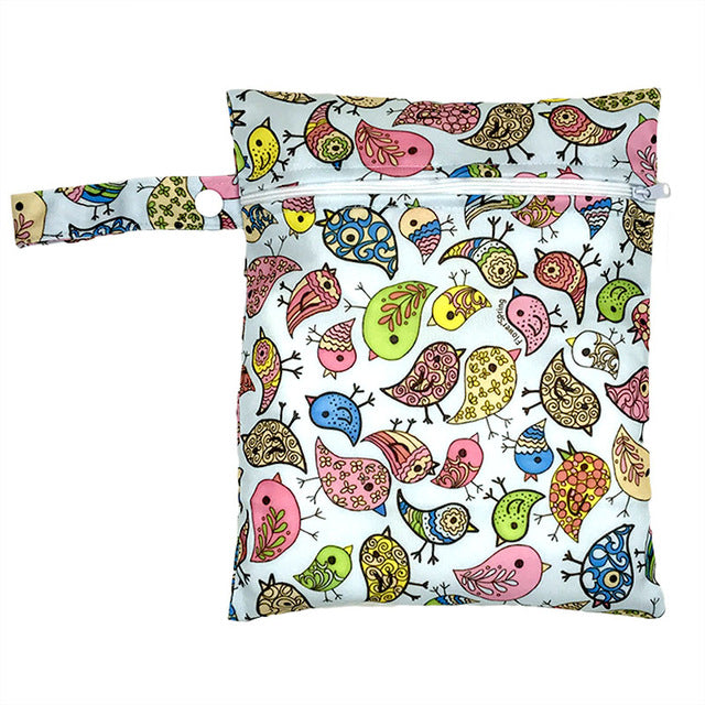 Waterproof Reusable Wet Printed Pocket Nappy Bags - lionhuntshop
