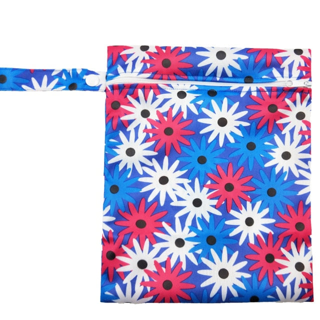 Waterproof Reusable Wet Printed Pocket Nappy Bags - lionhuntshop
