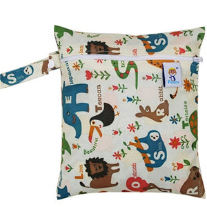 Waterproof Reusable Wet Printed Pocket Nappy Bags - lionhuntshop