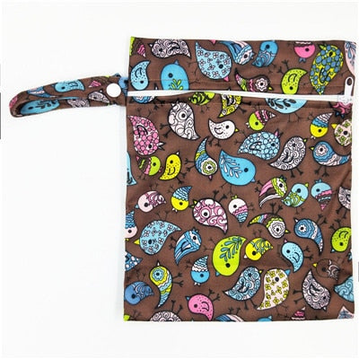 Waterproof Reusable Wet Printed Pocket Nappy Bags - lionhuntshop