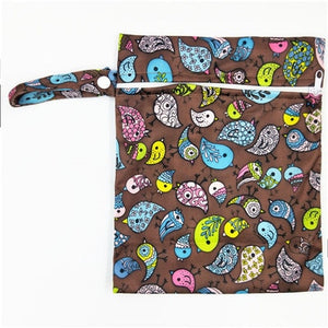 Waterproof Reusable Wet Printed Pocket Nappy Bags - lionhuntshop