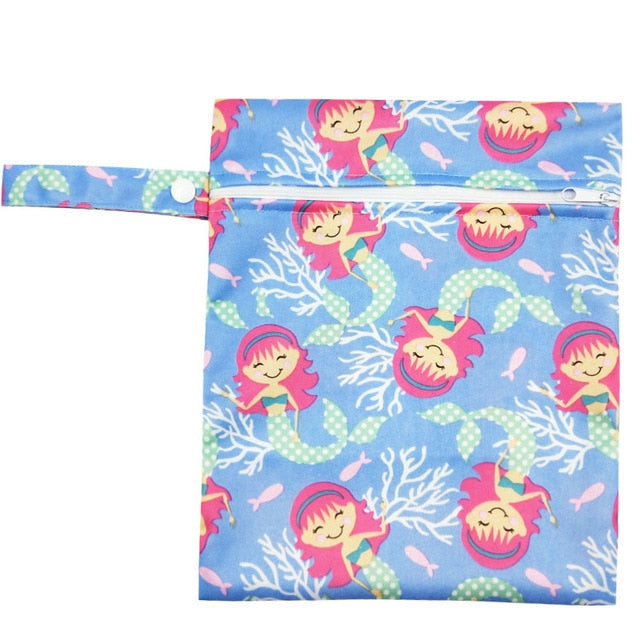 Waterproof Reusable Wet Printed Pocket Nappy Bags - lionhuntshop