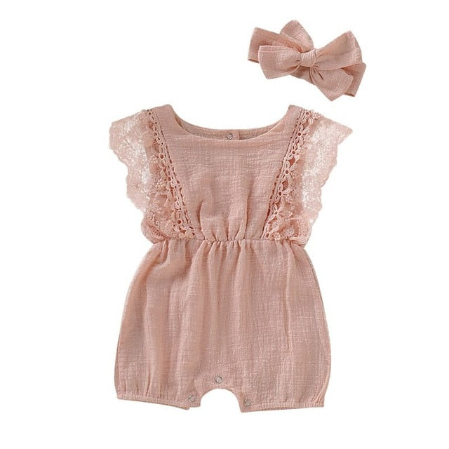 Summer Baby Girl Rompers Clothes - lionhuntshop