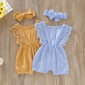 Summer Baby Girl Rompers Clothes - lionhuntshop