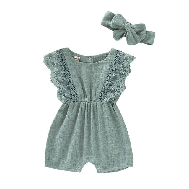 Summer Baby Girl Rompers Clothes - lionhuntshop