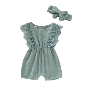 Summer Baby Girl Rompers Clothes - lionhuntshop