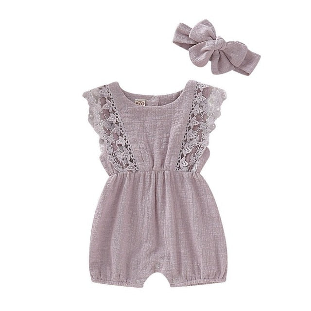 Summer Baby Girl Rompers Clothes - lionhuntshop