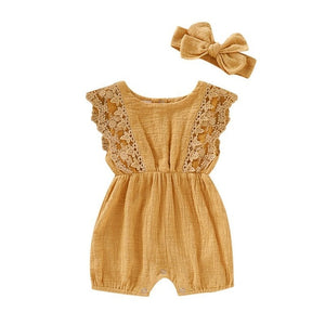 Summer Baby Girl Rompers Clothes - lionhuntshop